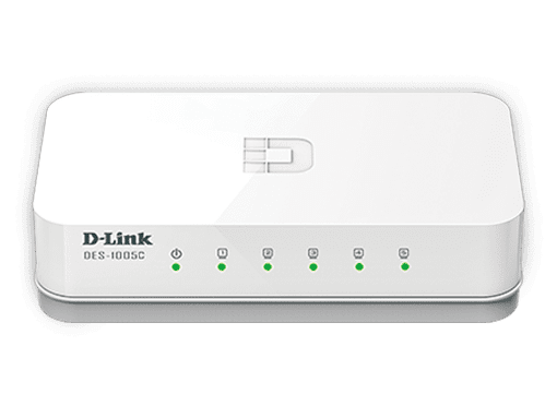 Switch Fast-Ethernet 5 portas