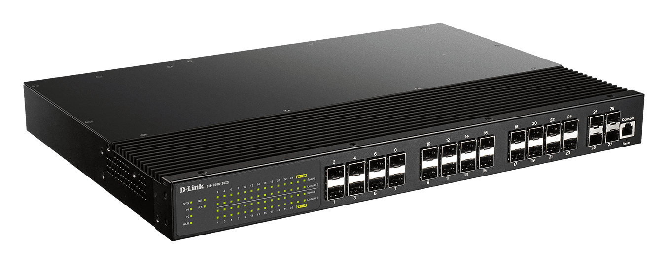 Switch Gerenciável Industrial Layer 2+ Gigabit com slots 10G SFP +