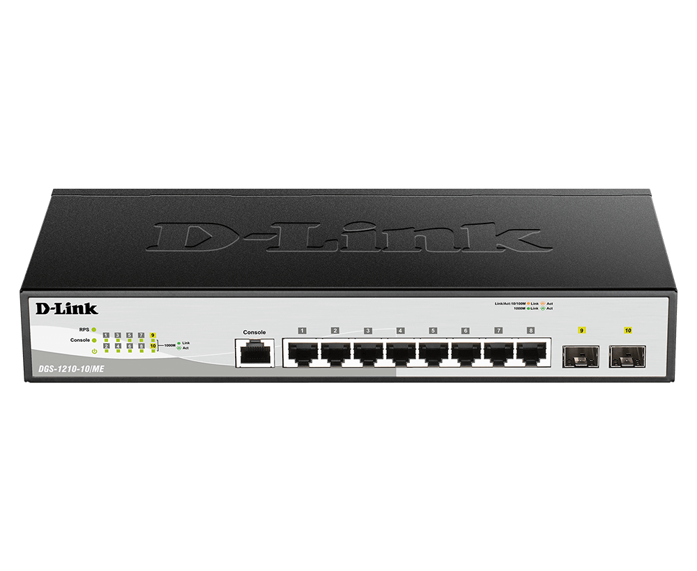 Switch Gigabit Metro Ethernet de 10 portas