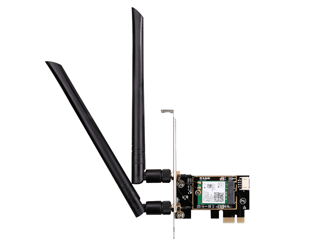 Placa de Rede Wi-Fi 6 AX3000 PCI-Ex MU-MIMO